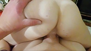 Petite blonde small tits Riding big dick