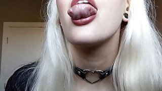 ORAL FIXATION: LONG TONGUE, FINGER SUCKING, SPIT PLAY