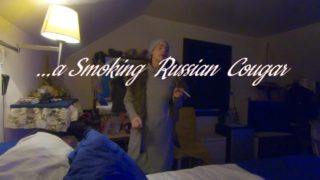 Ginger B a Smoking Russian Cougar after Work Trailer