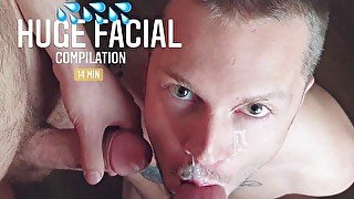 Huge facial cumshots compilation BIG DICKS