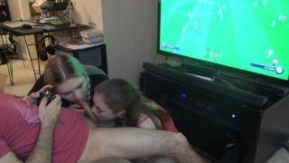 Blowjob Sandwich + FIFA (Spanish)