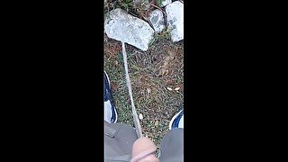 Pee Compilation Nonstop Risky Backyard Pissing 1 Video Loop