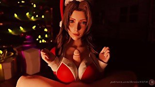 Aerith is making you a Christmas present