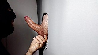 Boy 18years returns to Gloryhole after being with his colleagues in the park.