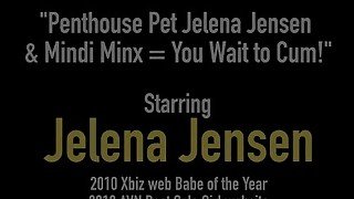 Penthouse Pet Jelena Jensen &amp; Mindi Minx = You Wait to Cum!