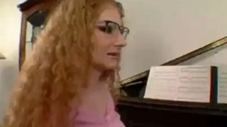 Drilling the piano teacher