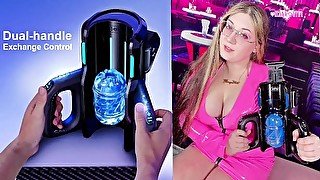 XSpaceCup XT5 Auto Quickshot Stroker ~ SFW UNBOX!!