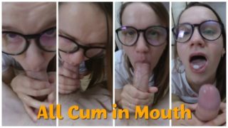 Simply Blowjob All Cum in Mouth