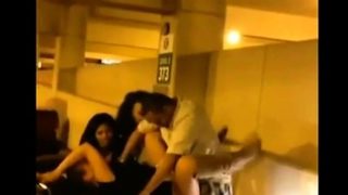 Fucking white girl in the parking lot - this ones crazy!