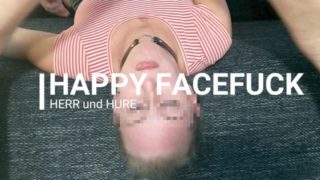 HERRundHURE - Süchtig nach tiefen harten Face Fuck mit mega Sperma Ladung