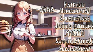 ASMR [WholesomeRP] Sweet Wife Makes You Breakfast [F4M/Binaural]