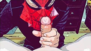 SUCKED & FUCKED SPIDER-MAN HALLOWEEN TREAT