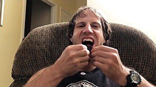 Dude Eats Halloween Reese's Cups Vore