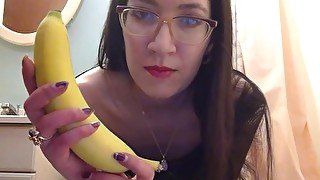 Tiny Asian Fucks Banana - Liz Lovejoy