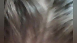 POV  blow job and creamy MILF pussy