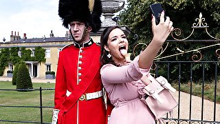 Sofia Lee & Danny D in Stroking The Guards Post - BRAZZERS