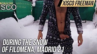 During the snow of Filomena, Madrid'21