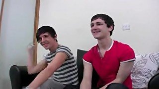 Naughty Brit gays in kinky gay hardcore action