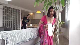 Devar is fucking the attractive Desi starlet Bhabhi