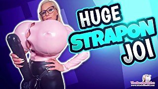 Huge strapon JOI - PREVIEW