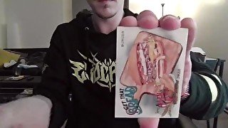 Opening a Pack of Trading Cards