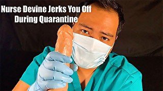 Nurse Devine Jerks You Off During Quarantine