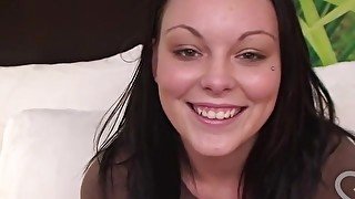 She is only 18 and making her very first porn