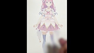 ホロライブ　姫森ルーナ　ぶっかけ　オナニー　エロ　Himemori Luna Hololive