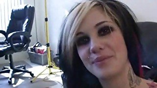 Goth Girl interviewee ASS FUCKED