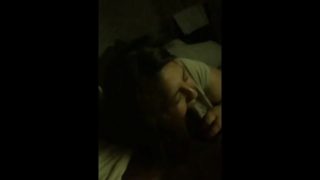 Latina Deep throating a BBC first time meeting up