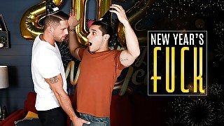 Roman Todd & Andrew Miller in New Year's Fuck