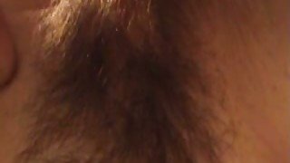 I poke hairy pussy of my nasty GF with my hard dick