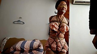 Asian Wife Home Made Bondage