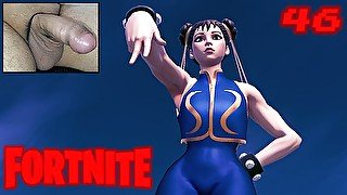 FORTNITE EDICIÓN DESNUDA CÁMARA POLLA GAMEPLAY #46