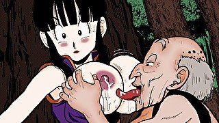 Kamesutra DBZ Erogame 139 Enjoying tasty tits by BenJojo2nd