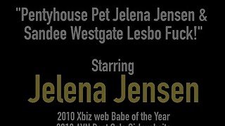 Pentyhouse Pet Jelena Jensen &amp; Sandee Westgate Lesbo Fuck!