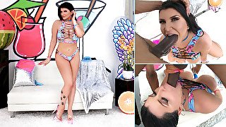 Romi Rain in Romi Reigns Over Cock - Swallowed