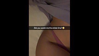 Gym Girl wants to fuck Guy Snapchat