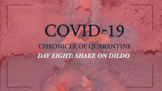 COVID-19: Chronicle of quarantine | day 8 - shake on dildo