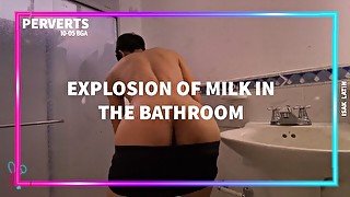 HOT MILK EXPLOSION, COLOMBIAN IN THE SHOWER