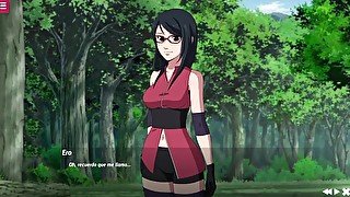 CONOCIENDO LA ALDEA Y PREPARANDO LOS PLANES PARA ESTAR CON SARADA - SARADA RISING - CAP 2