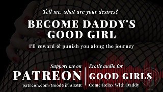 [GoodGirlASMR] Tell me, what are your desires? Allow me to reward & discipline you along the journey