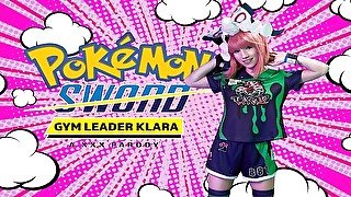 Petite Kate Quinn As POKEMON Trainer KLARA Testing Your Hardness VR Porn