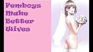 Boywife Heaven - Man Marries Femboy  ASMR  NSFW  m4m