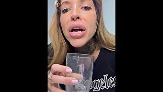 Goddess Ashley spit fetish