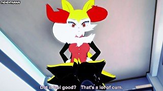 Hentai POV Feet Pokemon Braixen