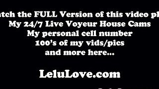 Live cam babe sucking & fucking behind the scenes with blooper and custom picture set sneak preview w/ POV chats - Lelu Love