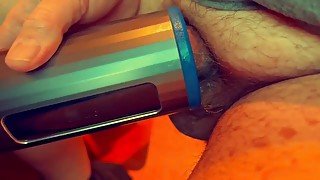 Cumming in my LELO Male Masturbator