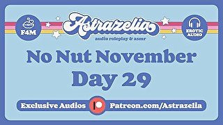 No Nut November Challenge - Day 29 [Riding] [Erotic Audio] [Femdom] [Fantasy Roleplay]