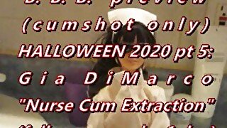 preview: Halloween 2020 Gia DiMarco "Nurse Cum Extraction"